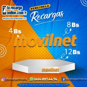 Recarga MOVILNET Pospago