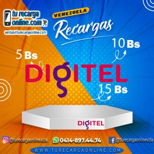 Recarga DIGITEL Prepago